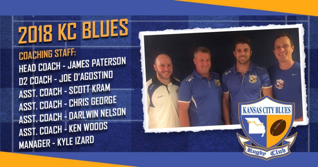 KC Blues 2018 Coaching Staff