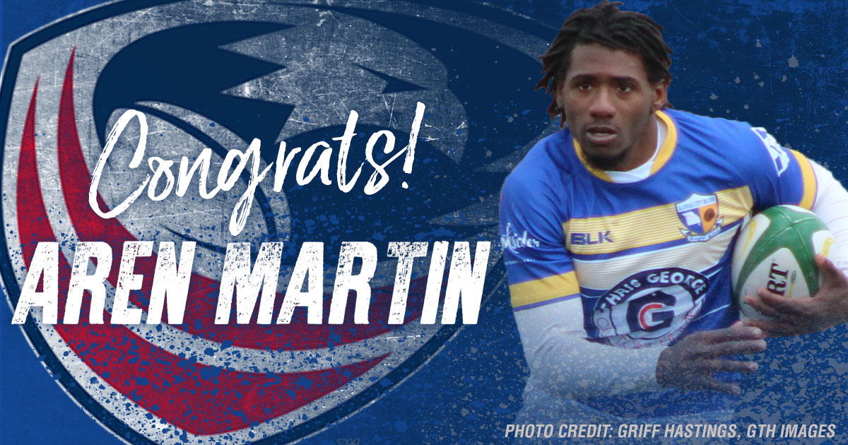 Congratulations Aren Martin