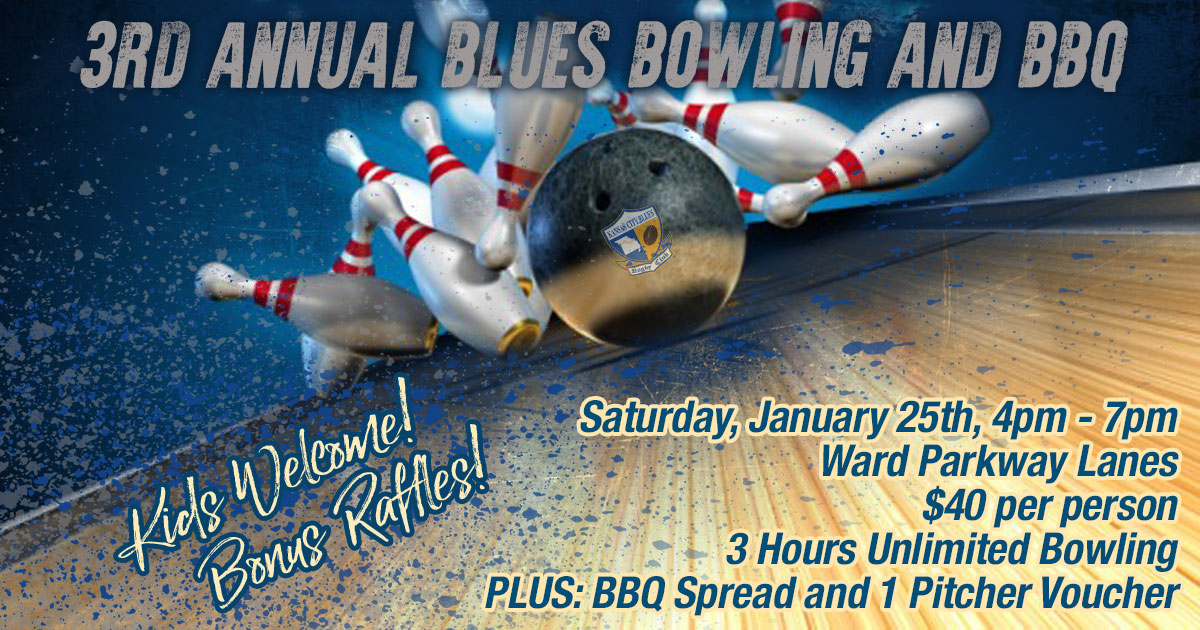 3rd Annual KC Blues Bowling and BBQ!