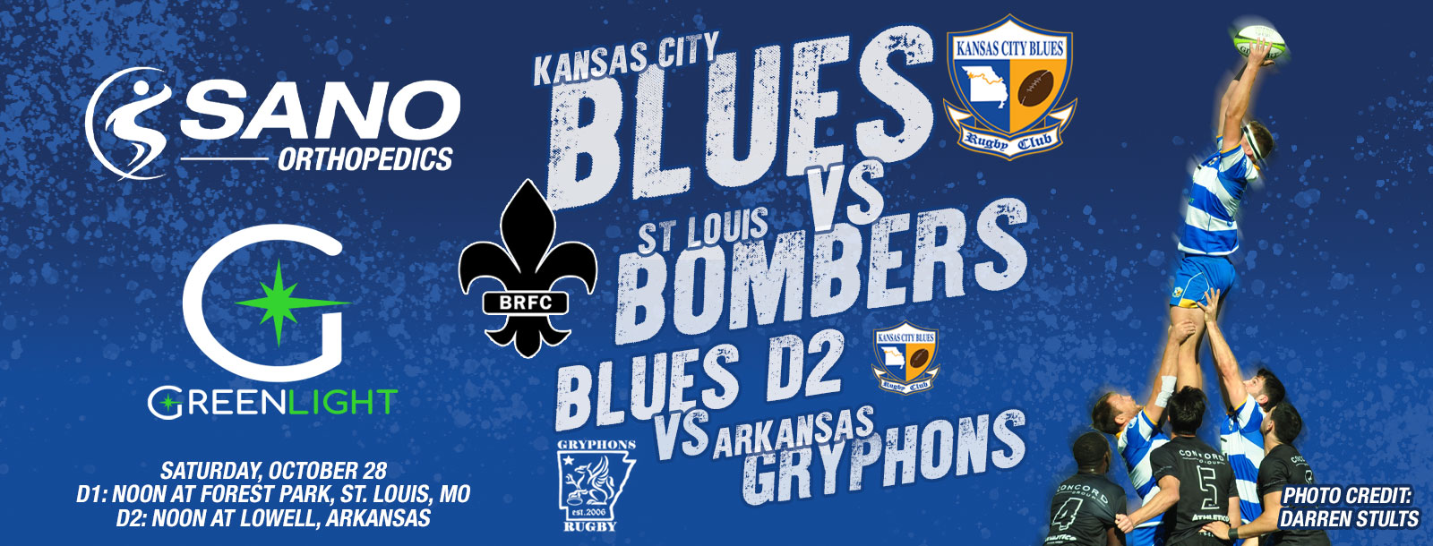 October 28: Blues at St. Louis Bombers